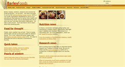Desktop Screenshot of barleyfoods.org